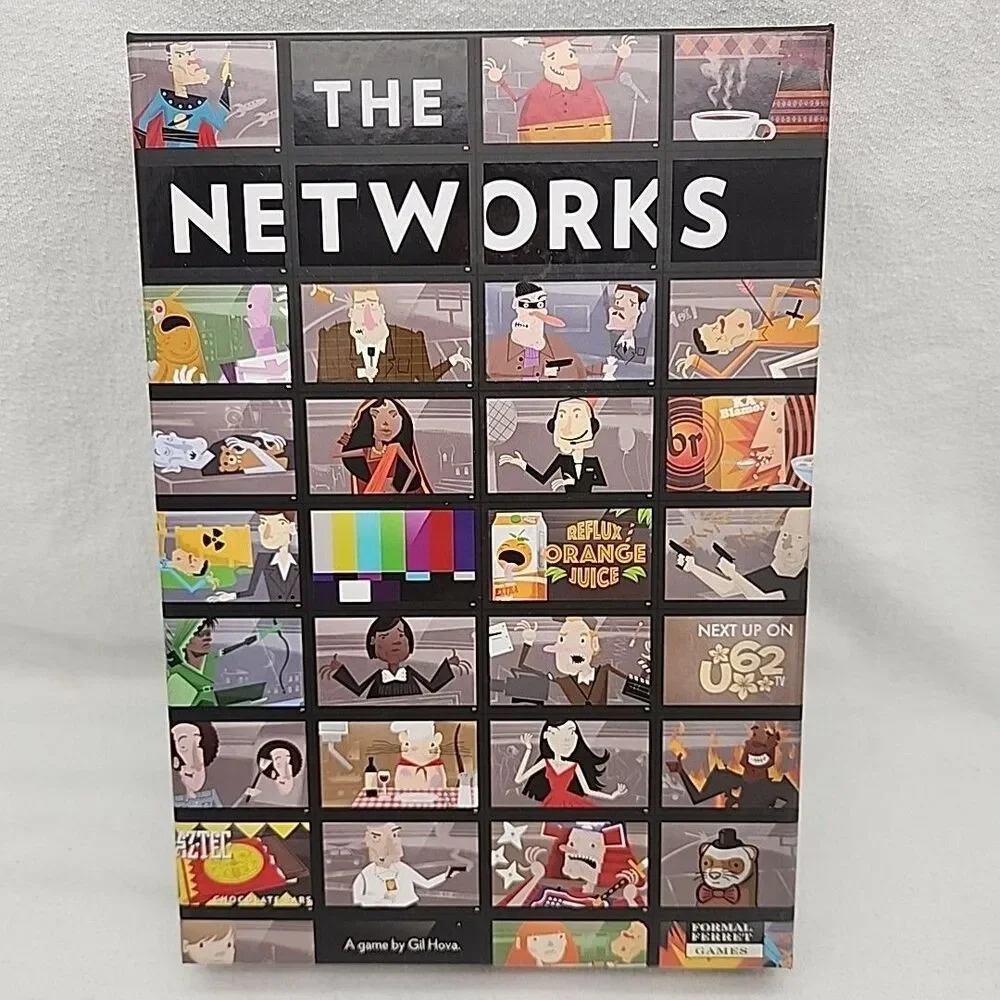 Game The Networks Board Formal Ferret Games 2018 Welcome To The TV Business Full